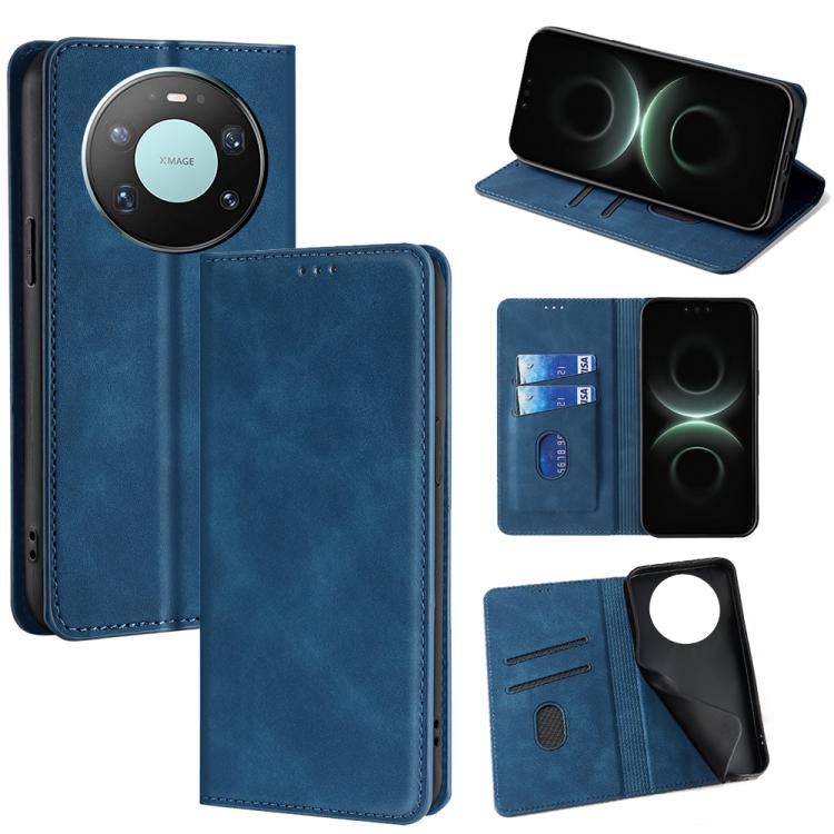 Custodia per telefono in pelle magnetica Skin Feel, For Huawei nova 15, For Huawei Mate 80 Pro Max 5G, For Huawei Mate 80 5G, For Huawei nova 14 Ultra 5G