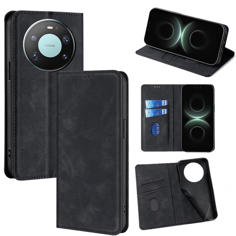 Custodia per telefono in pelle magnetica Skin Feel, For Huawei nova 15, For Huawei Mate 80 Pro Max 5G, For Huawei Mate 80 5G, For Huawei nova 14 Ultra 5G