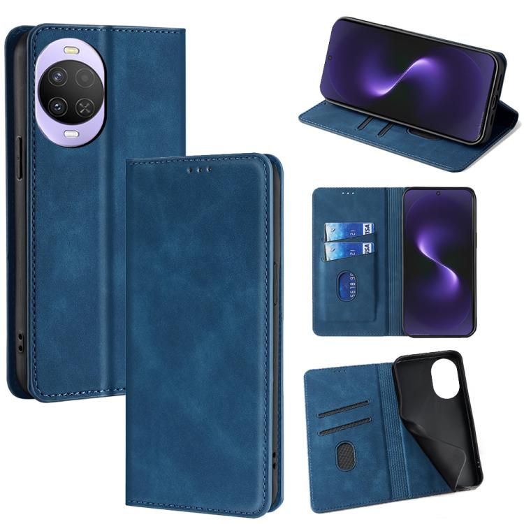 Custodia per telefono in pelle magnetica Skin Feel, For Huawei nova 15, For Huawei Mate 80 Pro Max 5G, For Huawei Mate 80 5G, For Huawei nova 14 Ultra 5G