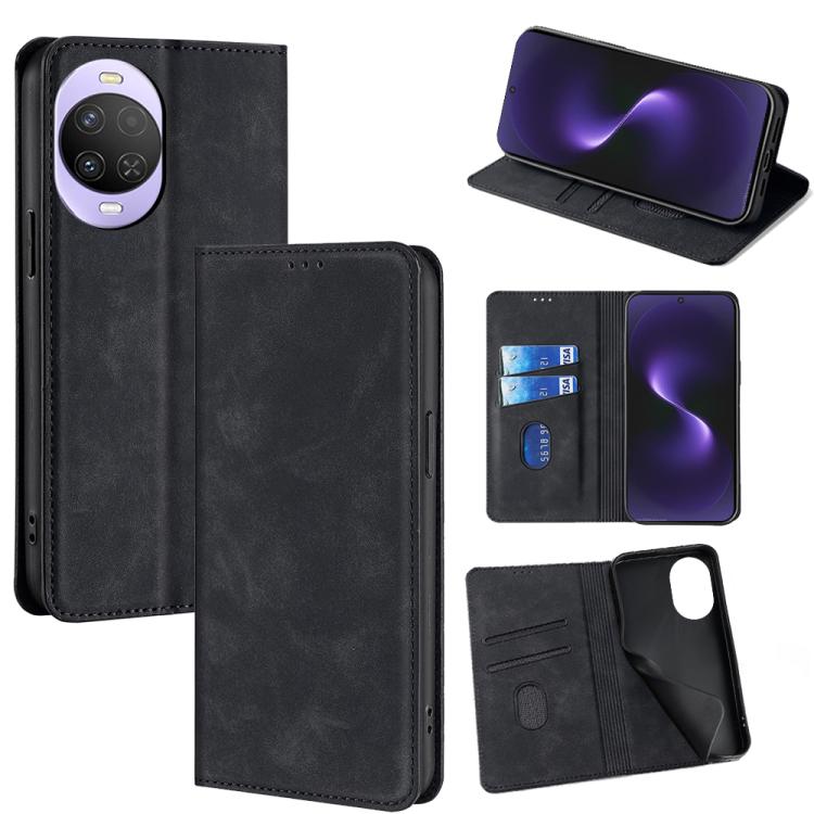 Custodia per telefono in pelle magnetica Skin Feel, For Huawei nova 15, For Huawei Mate 80 Pro Max 5G, For Huawei Mate 80 5G, For Huawei nova 14 Ultra 5G