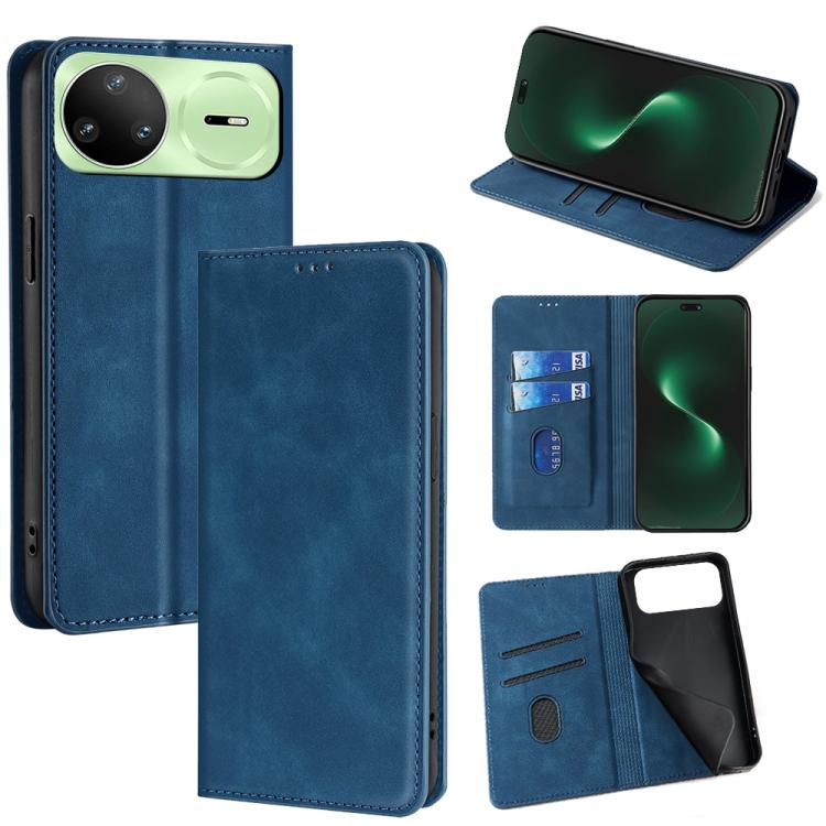 Custodia per telefono in pelle magnetica Skin Feel, For Huawei Enjoy 90 Pro Max 5G, For Huawei Enjoy 90 Plus 5G, For Huawei nova 15 Ultra, For Huawei nova 15 Pro