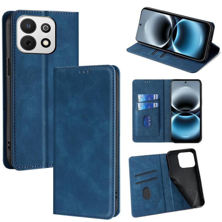 Custodia per telefono in pelle magnetica Skin Feel, For Huawei Enjoy 90 Pro Max 5G, For Huawei Enjoy 90 Plus 5G, For Huawei nova 15 Ultra, For Huawei nova 15 Pro