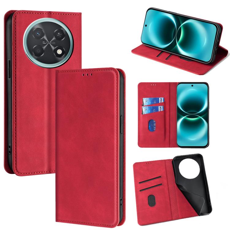 Custodia per telefono in pelle magnetica Skin Feel, For Huawei Enjoy 90 Pro Max 5G, For Huawei Enjoy 90 Plus 5G, For Huawei nova 15 Ultra, For Huawei nova 15 Pro