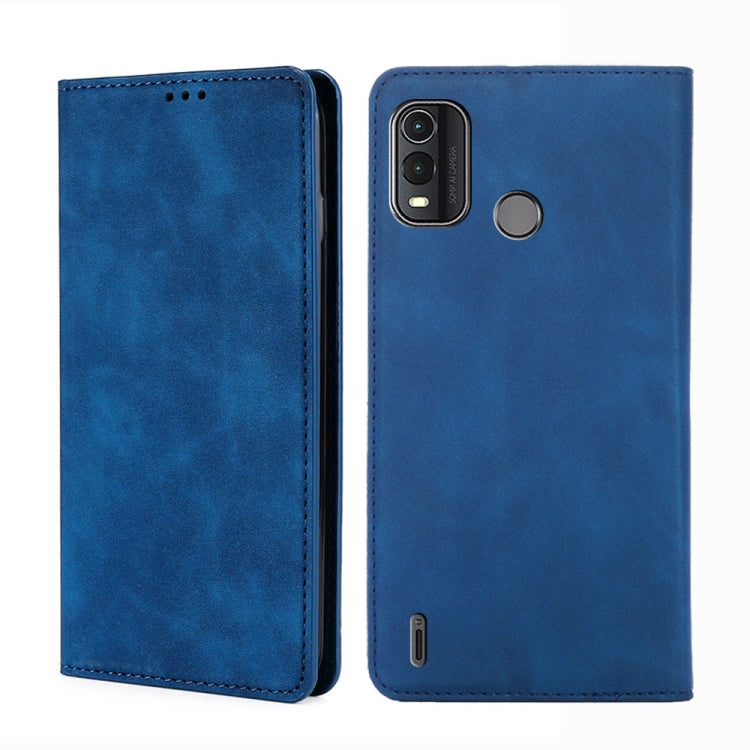 Custodia per telefono in pelle magnetica Skin Feel, For Nokia G11 Plus, For Nokia C300 4G US Version, For Nokia C110 4G, For Nokia C02 TA-1522