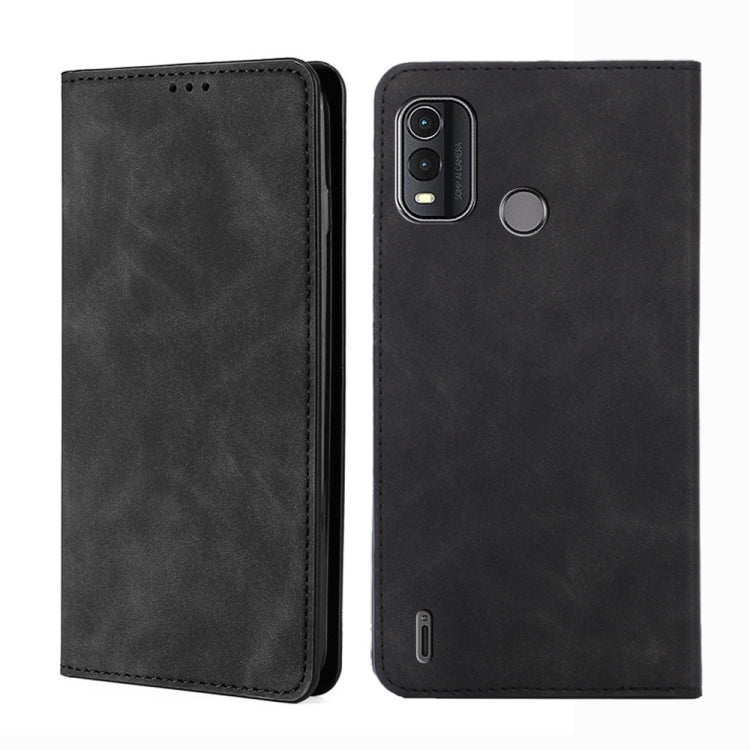 Custodia per telefono in pelle magnetica Skin Feel, For Nokia G11 Plus, For Nokia C300 4G US Version, For Nokia C110 4G, For Nokia C02 TA-1522