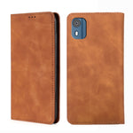 Custodia per telefono in pelle magnetica Skin Feel, For Nokia G11 Plus, For Nokia C300 4G US Version, For Nokia C110 4G, For Nokia C02 TA-1522