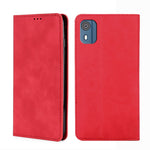 Custodia per telefono in pelle magnetica Skin Feel, For Nokia G11 Plus, For Nokia C300 4G US Version, For Nokia C110 4G, For Nokia C02 TA-1522