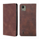 Custodia per telefono in pelle magnetica Skin Feel, For Nokia G11 Plus, For Nokia C300 4G US Version, For Nokia C110 4G, For Nokia C02 TA-1522