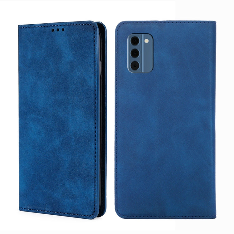 Custodia per telefono in pelle magnetica Skin Feel, For Nokia G11 Plus, For Nokia C300 4G US Version, For Nokia C110 4G, For Nokia C02 TA-1522