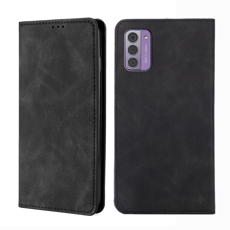 Custodia per telefono in pelle magnetica Skin Feel, For Nokia C12, For Nokia G42 5G, For Nokia C22, For Nokia C32