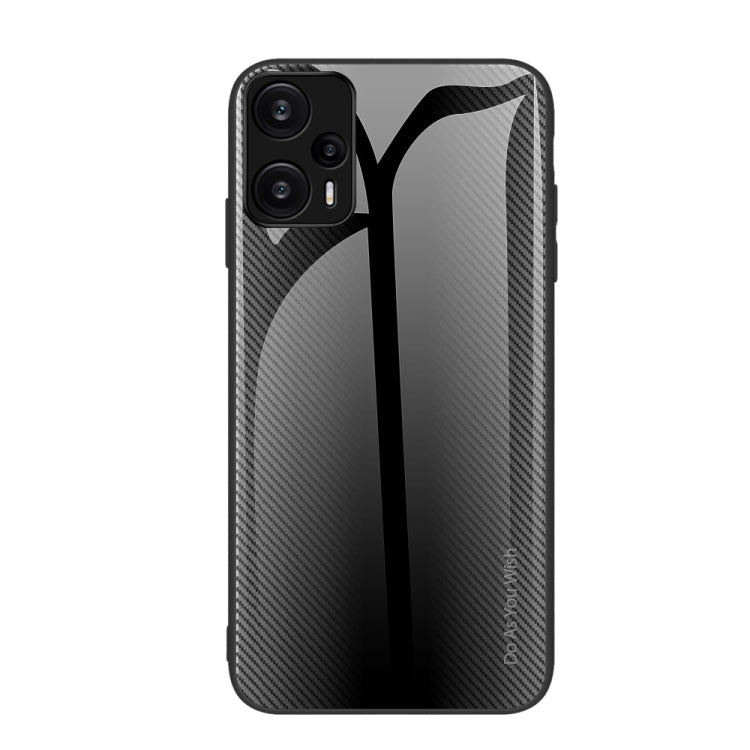 Custodia TPU con vetro sfumato per Xiaomi Poco F6
