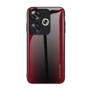 Custodia per cellulare in TPU con vetro sfumato, For Xiaomi Poco F6, For Xiaomi Poco F6 Pro, For Xiaomi Redmi Note 12 4G Global, For Xiaomi Redmi Note 12 Turbo