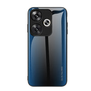 Custodia per cellulare in TPU con vetro sfumato, For Xiaomi Poco F6, For Xiaomi Poco F6 Pro, For Xiaomi Redmi Note 12 4G Global, For Xiaomi Redmi Note 12 Turbo