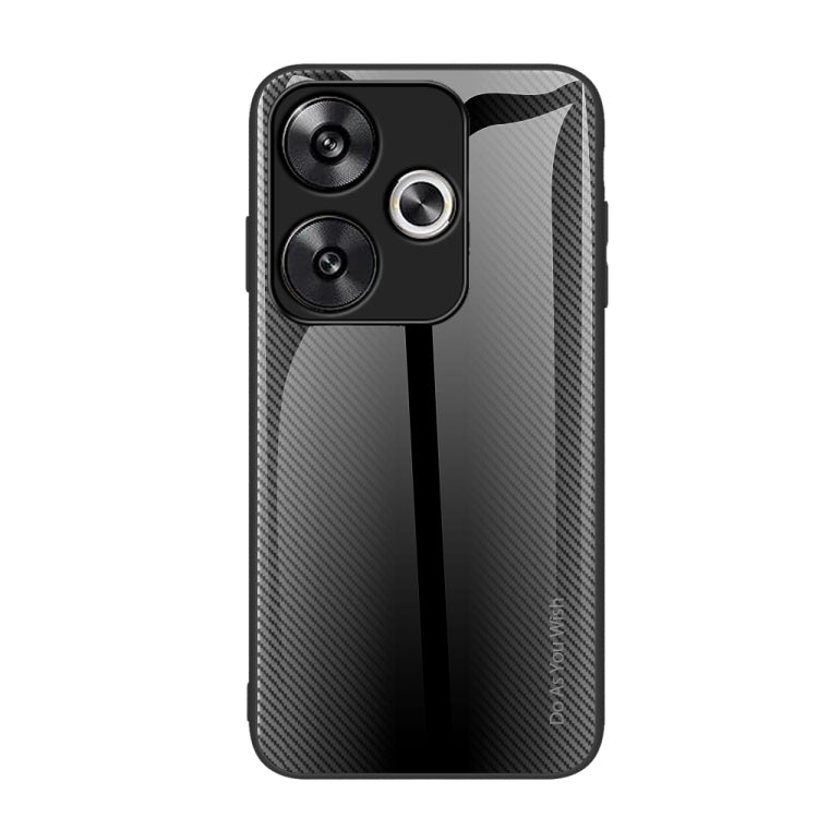 Custodia TPU con vetro sfumato per Xiaomi Poco F6