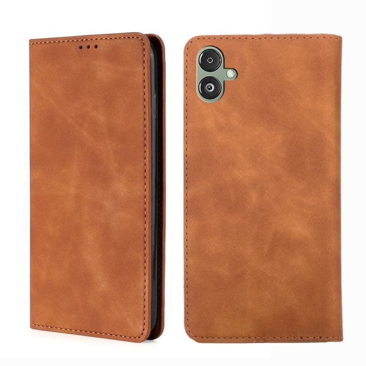 Custodia portafoglio in pelle per Samsung Galaxy M34 5G