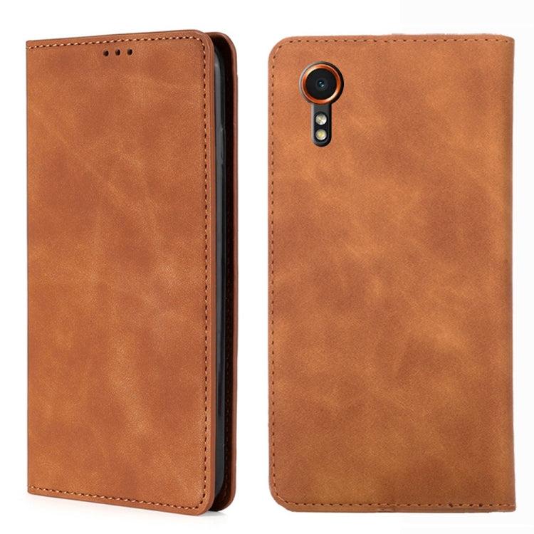 Custodia portafoglio in pelle magnetica per Samsung Galaxy M55