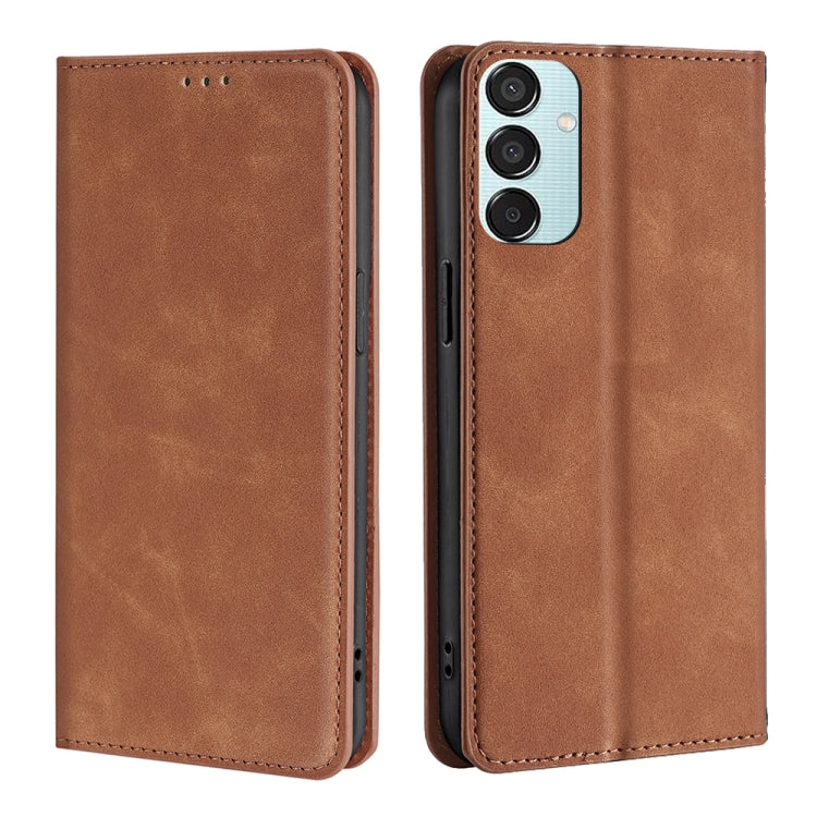 Custodia portafoglio in pelle magnetica per Samsung Galaxy M55