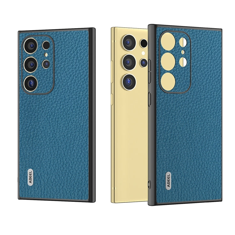 Custodia in vera pelle Litchi per Samsung Galaxy Z Flip6