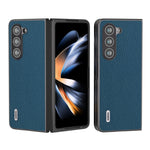 Custodia in vera pelle Litchi per Samsung Galaxy Z Flip6