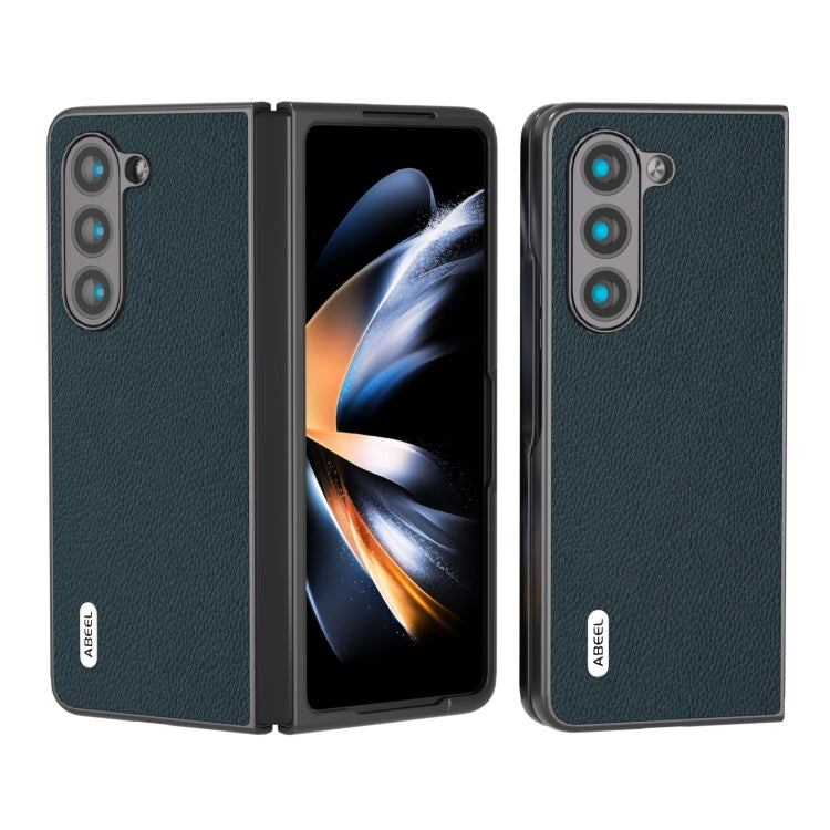 Custodia in pelle per Samsung Galaxy Z Flip6 e compatibili