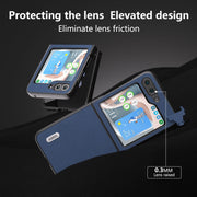 Custodia in pelle per Samsung Galaxy Z Flip6 e modelli compatibil