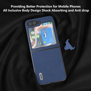 Custodia in pelle per Samsung Galaxy Z Flip6 e modelli compatibil