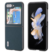 Custodia in pelle per Samsung Galaxy Z Flip6 e modelli compatibil