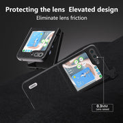 Custodia in vera pelle con trama incrociata per Samsung Galaxy Z