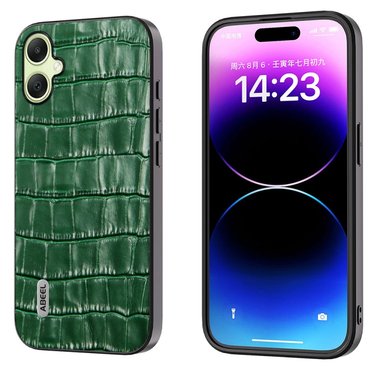 Custodia in vera pelle effetto coccodrillo per Samsung Galaxy