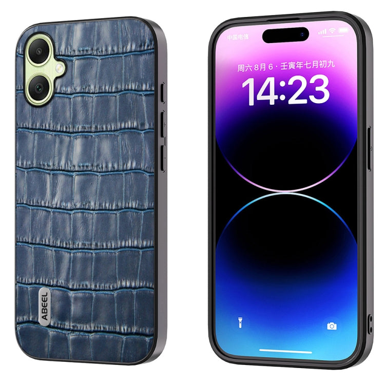 Custodia in vera pelle effetto coccodrillo per Samsung Galaxy