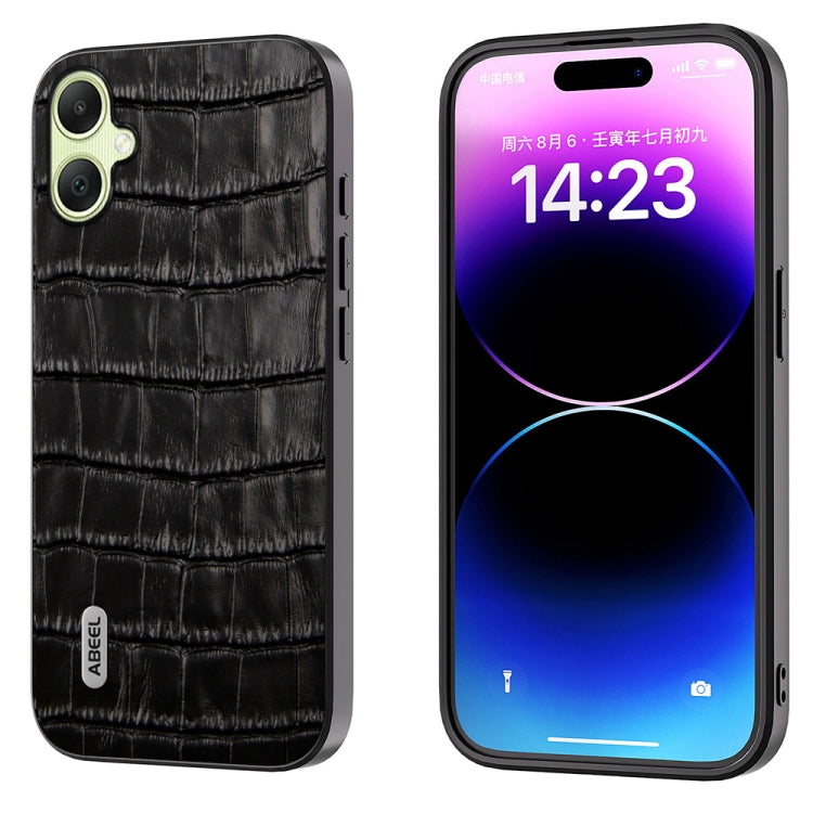 Custodia in vera pelle effetto coccodrillo per Samsung Galaxy