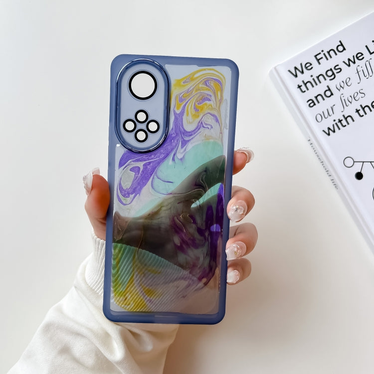 Custodia per telefono in TPU galvanica con pittura a olio, For Honor 50, For Honor 50 Pro, For Honor 50 SE, For Honor 60
