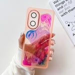 Custodia per telefono in TPU galvanica con pittura a olio, For Honor 50, For Honor 50 Pro, For Honor 50 SE, For Honor 60