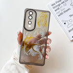 Custodia per telefono in TPU galvanica con pittura a olio, For Honor 80 Pro, For Honor 80 SE