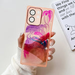 Custodia per telefono in TPU galvanica con pittura a olio, For Honor 80 Pro, For Honor 80 SE