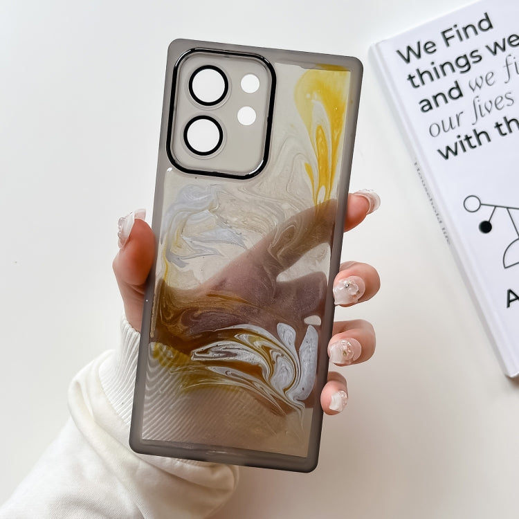 Custodia per telefono in TPU galvanica con pittura a olio, For Honor 80 Pro, For Honor 80 SE