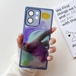 Custodia per telefono in TPU galvanica con pittura a olio, For Honor 80 Pro, For Honor 80 SE