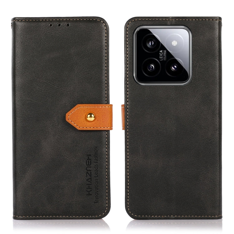Custodia portafoglio in pelle per Xiaomi 14 Ultra