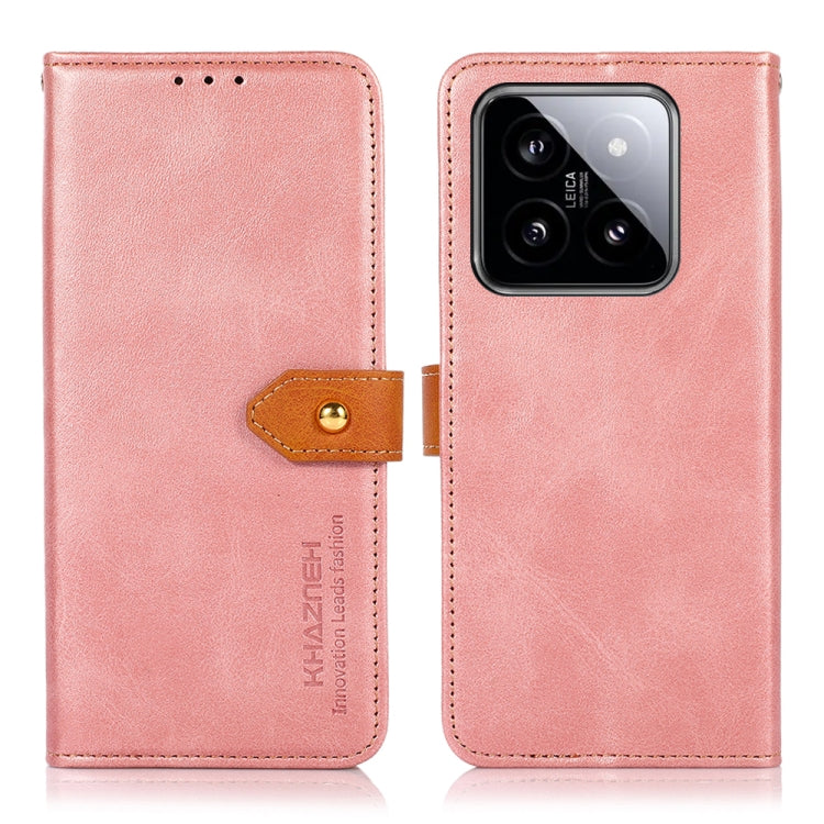 Custodia portafoglio in pelle per Xiaomi 14 Ultra