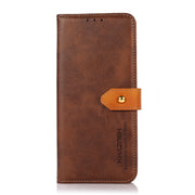 KHAZNEH Custodia per telefono in pelle a conchiglia con trama in pelle bovina, For Xiaomi Redmi Note 13 5G Global, For Xiaomi Redmi 13C, For Xiaomi Redmi Note 13 Pro+ 5G Global, For Xiaomi 13T / Redmi K60 Ultra, For Xiaomi Poco F5 Pro