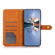 KHAZNEH Custodia per telefono in pelle a conchiglia con trama in pelle bovina, For Xiaomi Redmi K70E / POCO X6 Pro, For Xiaomi Redmi Note 13R Pro, For Xiaomi Redmi Note 13 Pro 5G Global/Poco X6 5G, For Xiaomi 14 Ultra, For Xiaomi 14 Pro, For Xiaomi 14