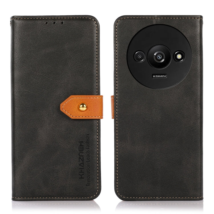 Custodia portafoglio in pelle per Xiaomi Poco F6 e Redmi