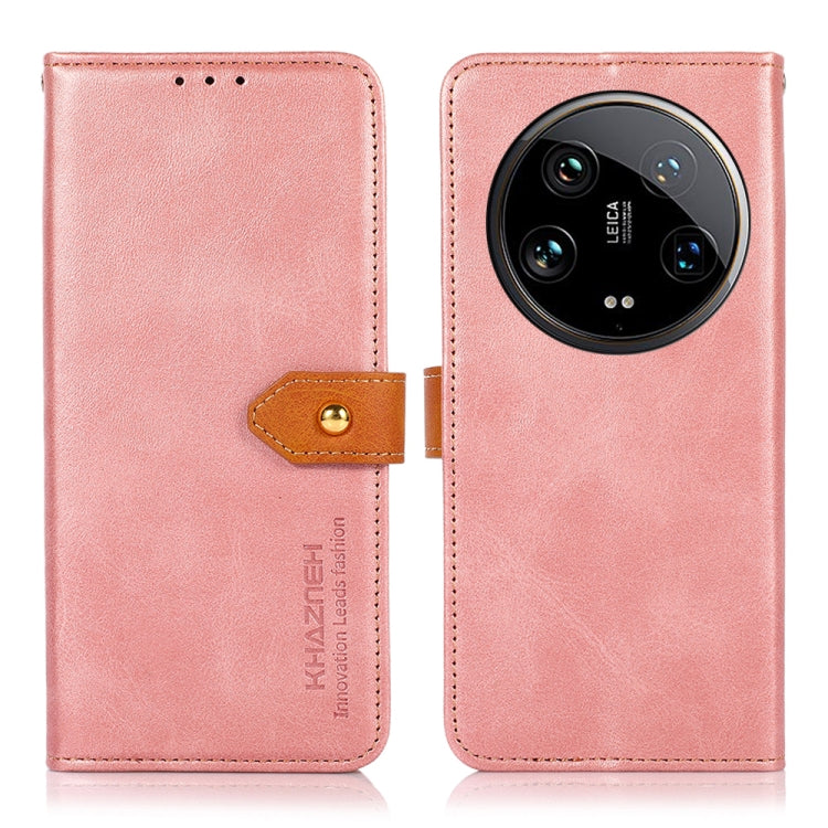 Custodia portafoglio in pelle per Xiaomi 14 Ultra