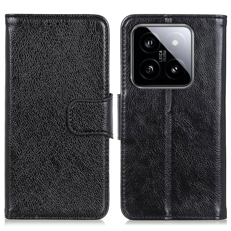 Custodia portafoglio in pelle flip per Xiaomi 14 Ultra e Redmi No