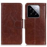 Custodia portafoglio in pelle flip per Xiaomi 14 Ultra e Redmi No