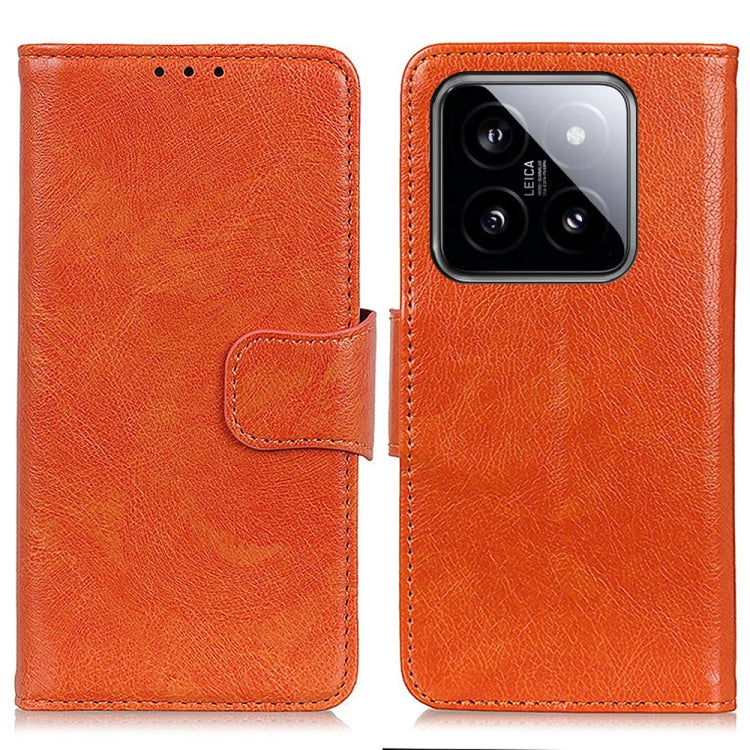 Custodia portafoglio in pelle flip per Xiaomi 14 Ultra e Redmi No