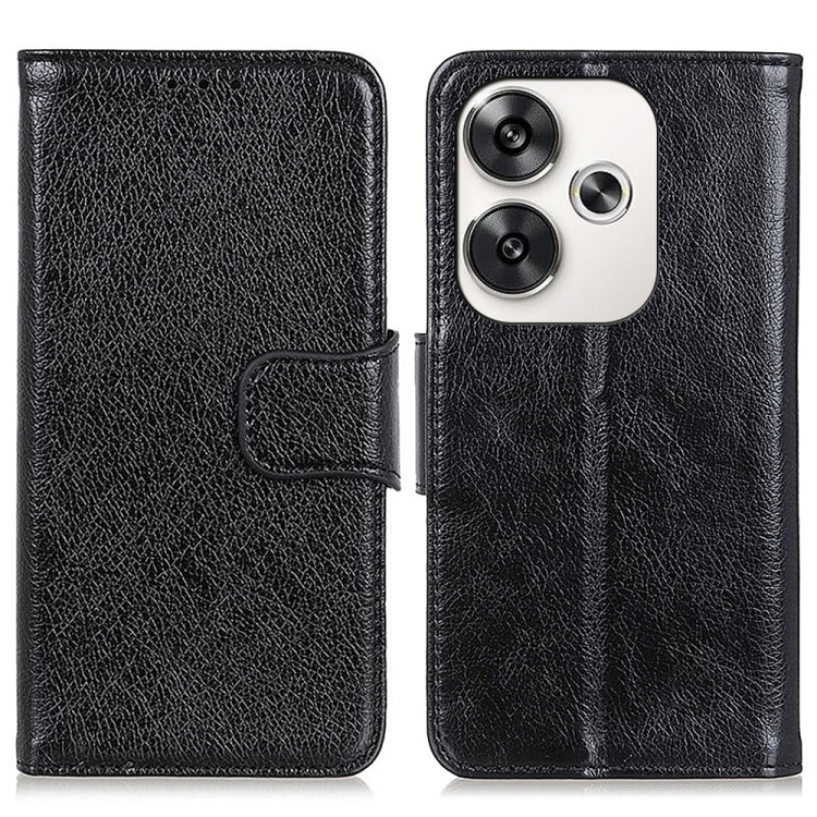 Custodia per telefono in pelle Flip orizzontale con texture nappa, For Xiaomi Poco F6 / Redmi Turbo 3, For Xiaomi Poco F6 Pro, For Xiaomi Redmi K70 5G / K70 Pro 5G, For Xiaomi Redmi Note 13 Pro 4G / POCO M6 Pro, For Xiaomi Redmi Note 13 4G             ...
