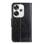 Custodia portafoglio in pelle flip per Xiaomi Poco F6 e Redmi