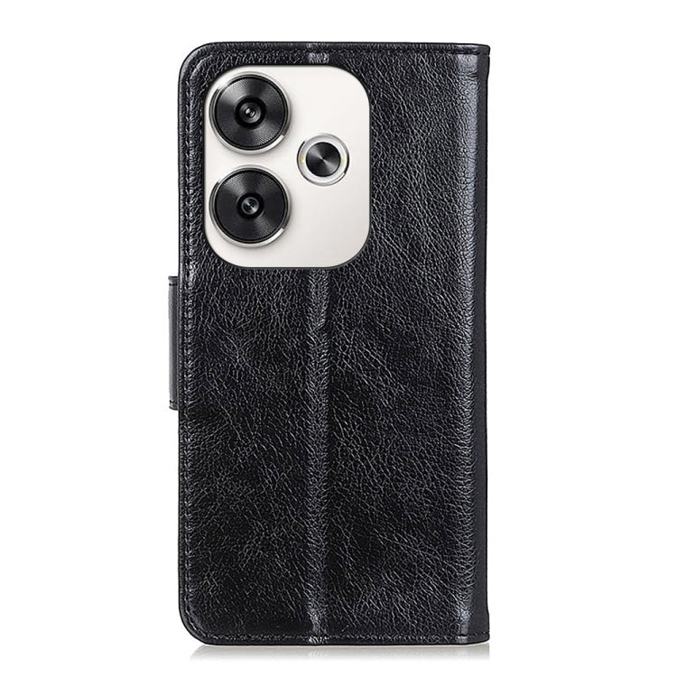 Custodia portafoglio in pelle flip per Xiaomi Poco F6 e Redmi