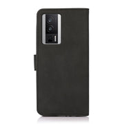KHAZNEH Custodia per telefono in pelle con trama opaca, For Xiaomi Poco F5 Pro